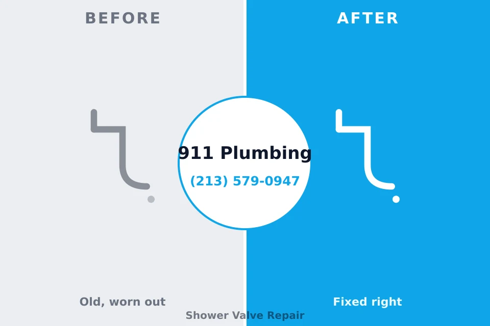 Before and after: plumbing company Stroud, OK